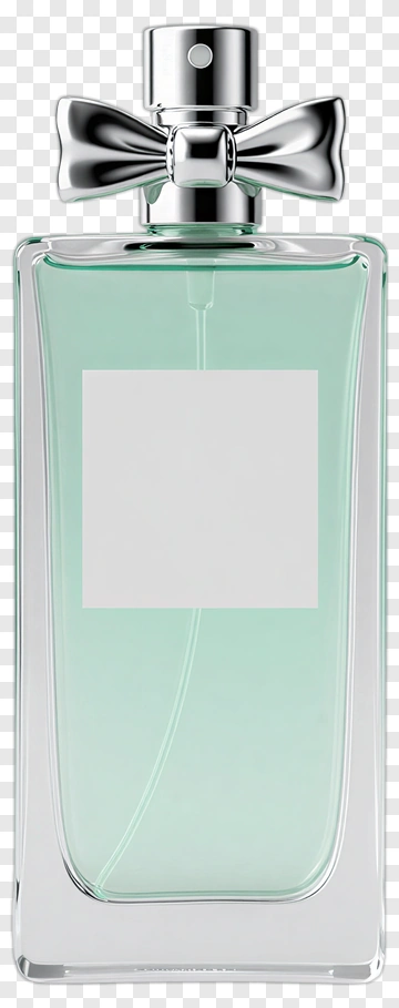 Green Perfume Bottle PNG