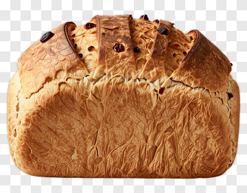 Golden Crusty Bread PNG