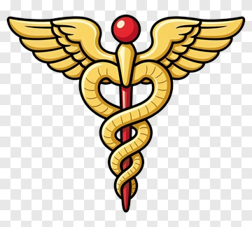 Caduceus Medical Symbol PNG