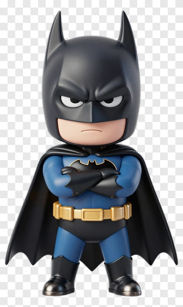 Batman Chibi Figure PNG
