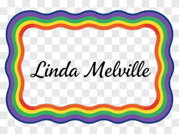 Linda Melville Nameplate PNG