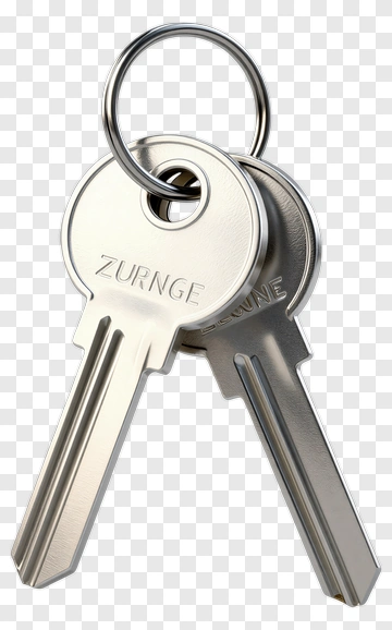 Silver Keys PNG