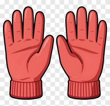 Red Gloves PNG