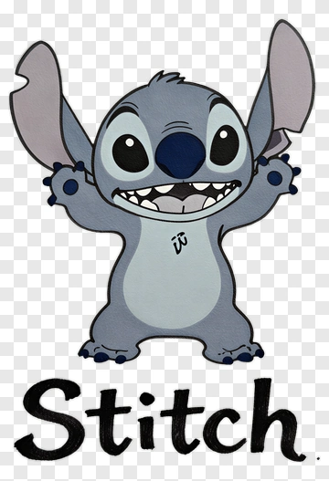 Stitch Cartoon Character PNG
