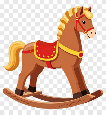 Classic Rocking Horse Toy PNG