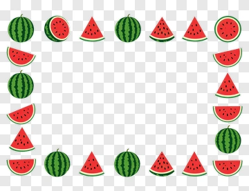 Watermelon Frame PNG