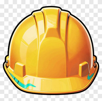 Yellow Hard Hat PNG