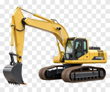 Hyundai Excavator PNG