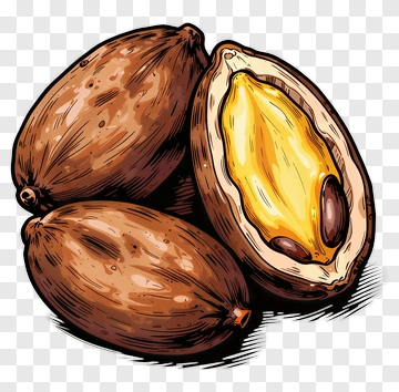 Cashew Nut Illustration PNG
