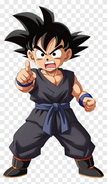 Child Anime Fighter Boy PNG