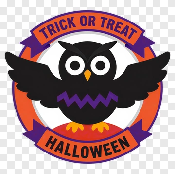 Halloween Owl Trick Or Treat PNG