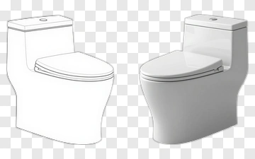 Toilet Design Comparison PNG