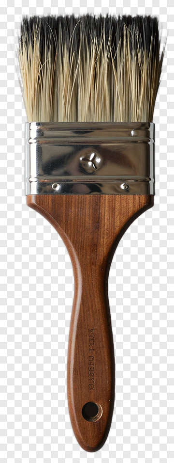 Paintbrush With Wooden Handle PNG