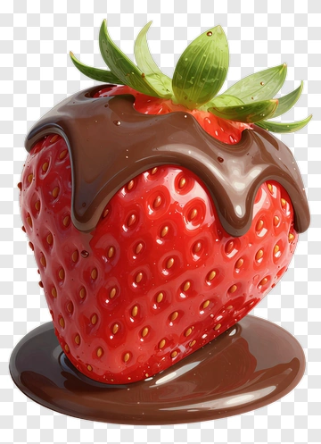 Chocolate Dipped Strawberry PNG