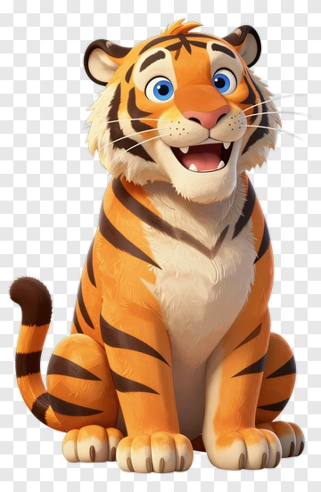 Cartoon Tiger PNG