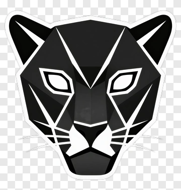 Panther Head Logo PNG