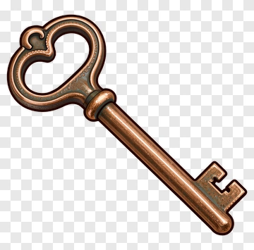 Bronze Key PNG