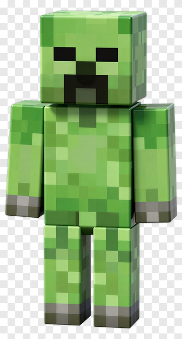 Creeper Minecraft Character PNG