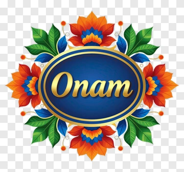 Onam Festival Logo Design PNG