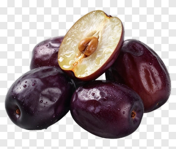 Dried Plum With Seed PNG