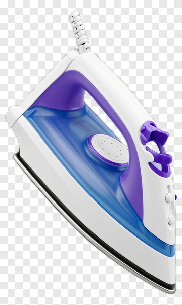 Modern Iron With Purple And Blue Accents PNG