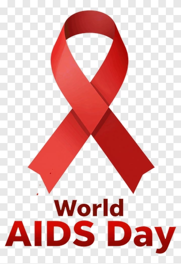 Red Ribbon World AIDS Day PNG