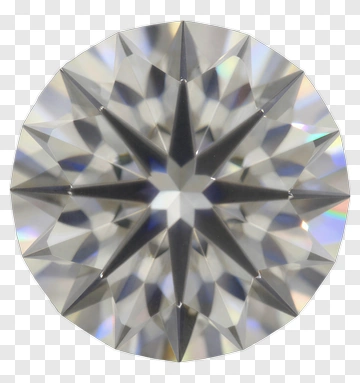 Round Cut Diamond PNG