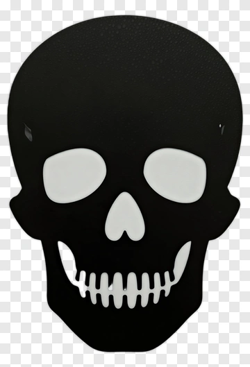 Black Skull PNG